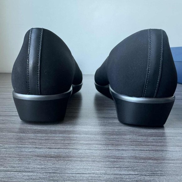 SAS Bliss Women's Tripad Slip on Wedges Shoes $145 in Black - Picture 6 of 12